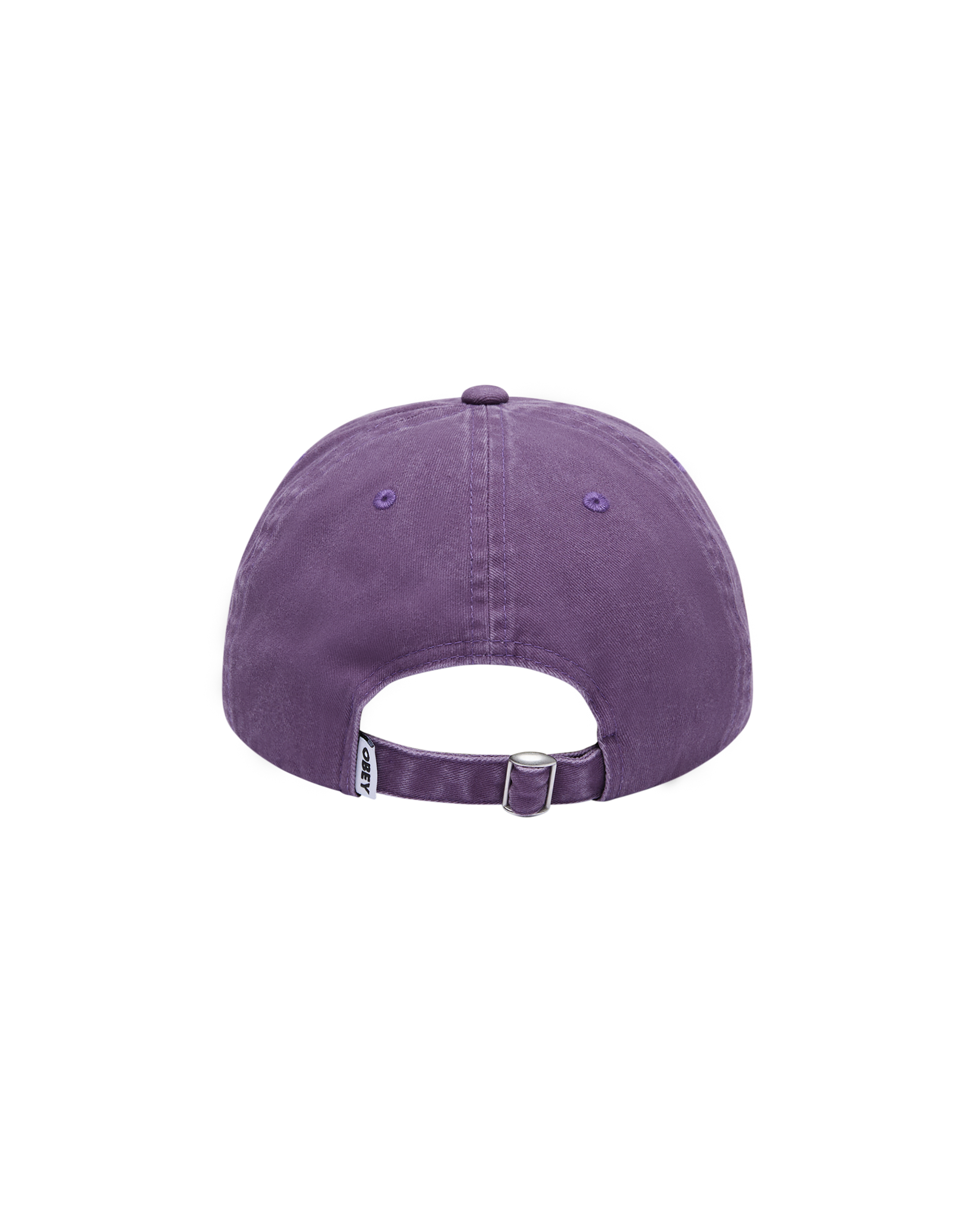 Obey Pigment Outline Delta 6 Panel SB Cap Purple Unisex Mütze lila